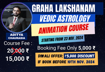 Vedic Astrology Predictive Course through Animation